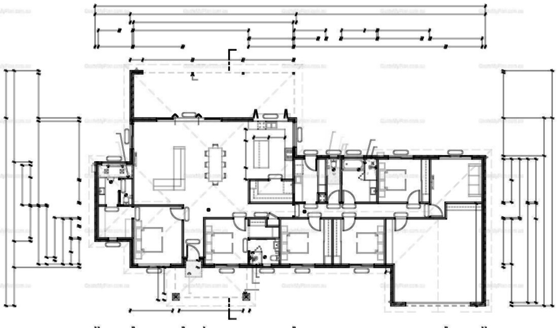 5 Bed Large Home floor plan