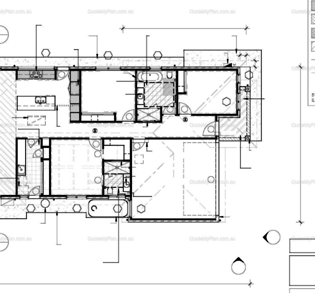 3 Bed Large Home floor plan