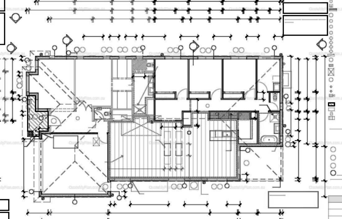4 Bed Granny Flat / Studio floor plan