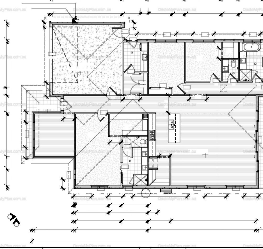 4 Bed Large Home floor plan