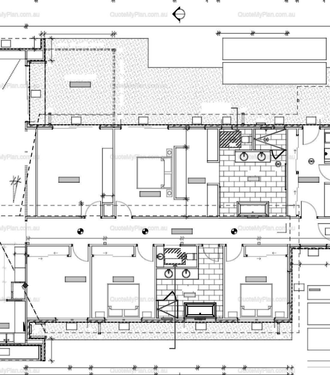 3 Bed Large Home floor plan