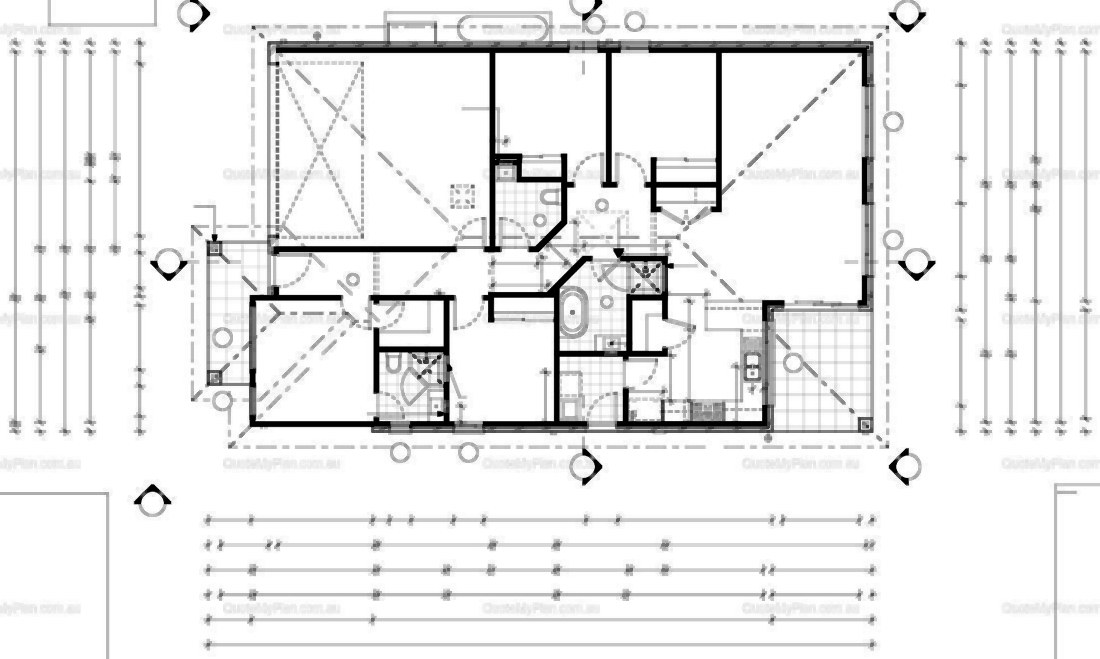 4 Bed Large Home floor plan
