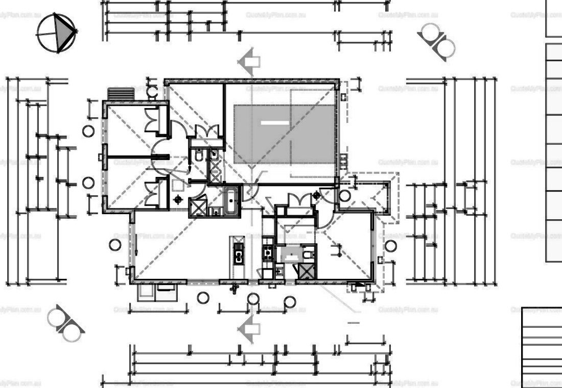 4 Bed Small Home floor plan